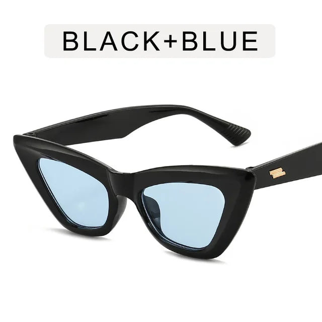 Women's retro square glasses with sunglasses