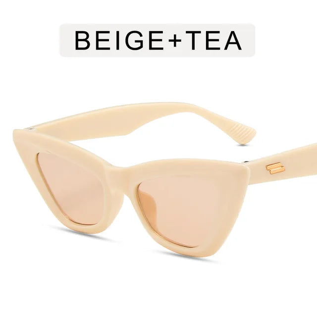 Women's retro square glasses with sunglasses