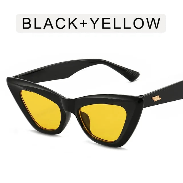 Women's retro square glasses with sunglasses