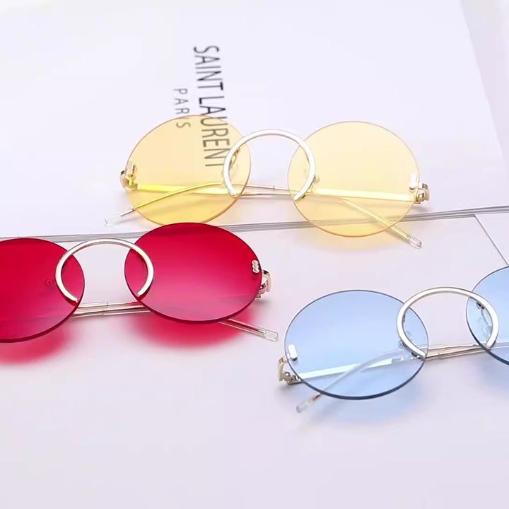 Punk style sunglasses