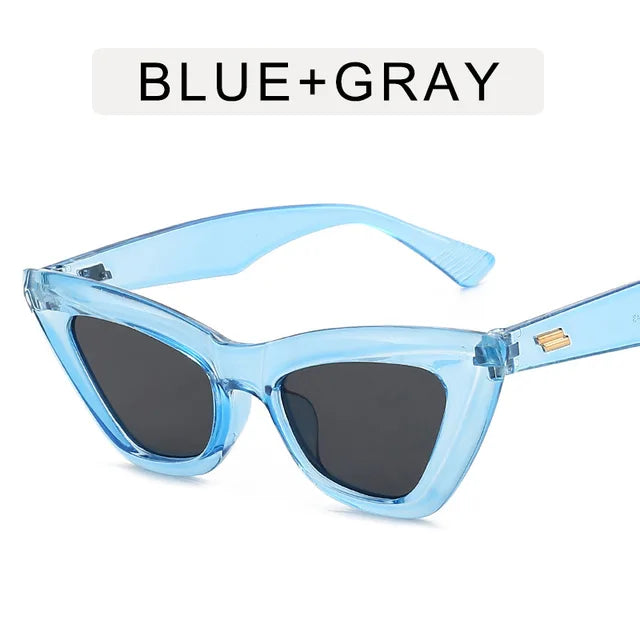 Women's retro square glasses with sunglasses