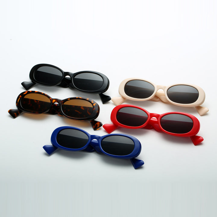 New Retro Oval Small Frame Sunglasses