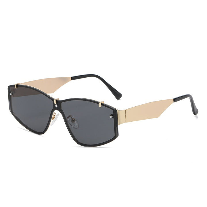 Personality rimless sunglasses