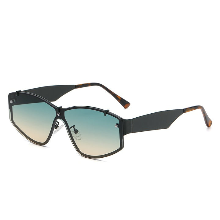 Personality rimless sunglasses