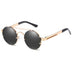 Retro Round Steampunk Sunglasses