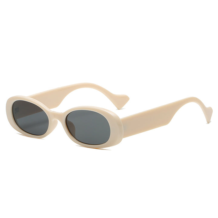 New Retro Oval Small Frame Sunglasses