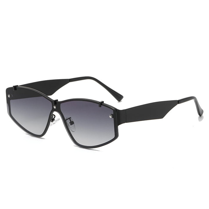 Personality rimless sunglasses